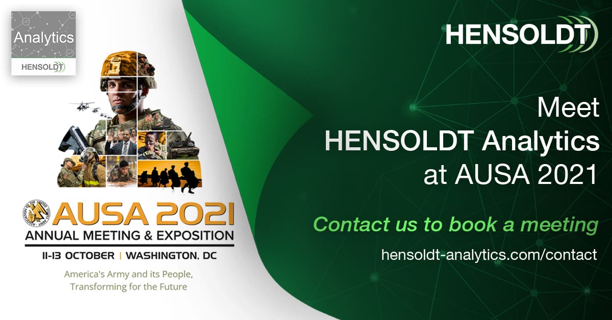 Read more about the article HENSOLDT Analytics at AUSA 2021, 11-13 October