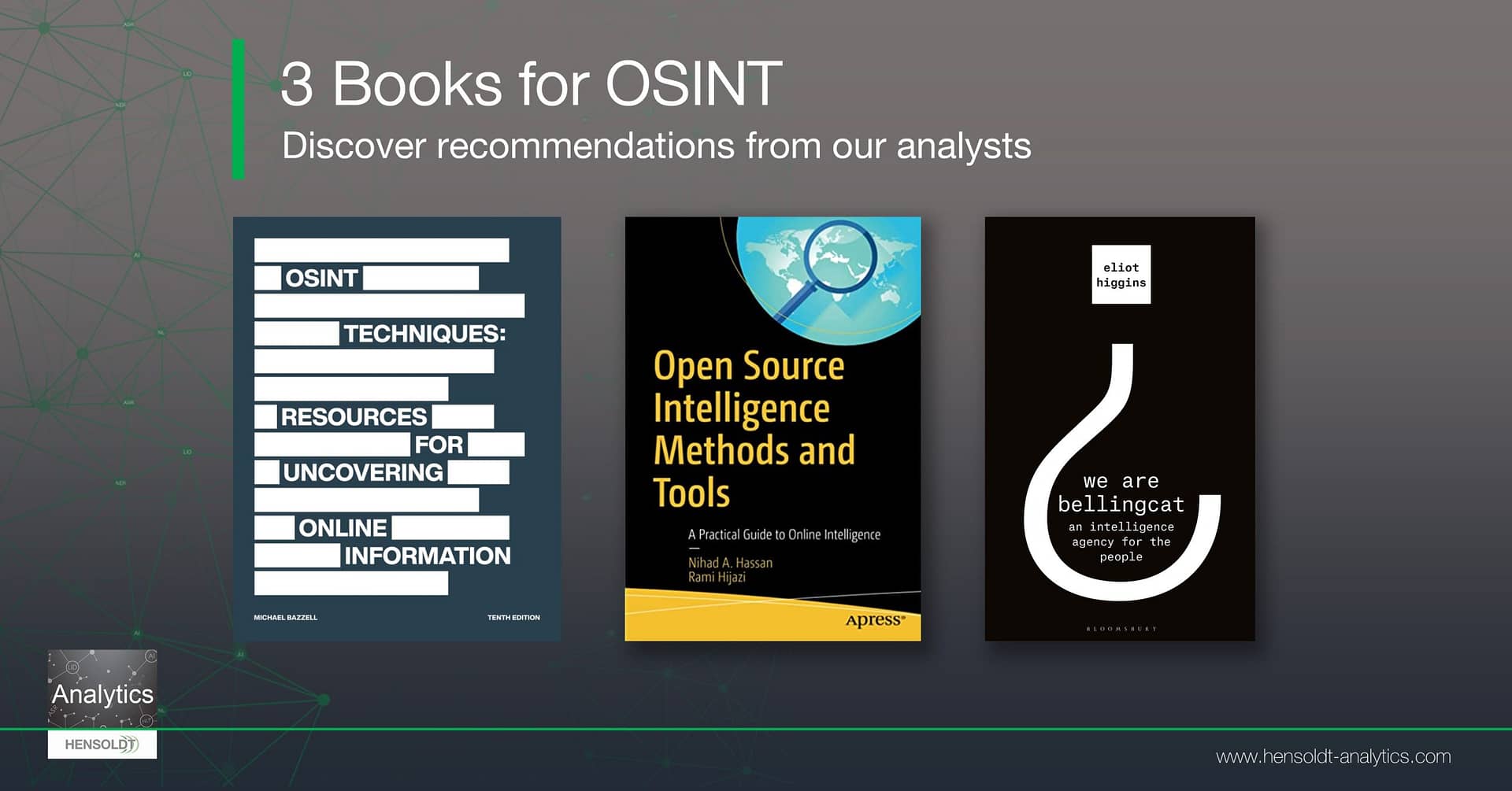 Read more about the article Unleashing the Power of OSINT: Three Must-Read Books for Intelligence Professionals