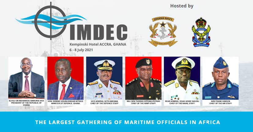 HENSOLDT Analytics Attends the 2nd International Maritime Defense Exhibition and Conference (IMDEC) 2021 in Accra, Ghana, under HENSOLDT Silver Sponsor Patronage of the Event
