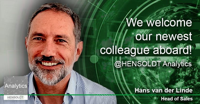 Hans van der Linde _Head of Sales_HENSOLDT Analytics_Social Media 2021