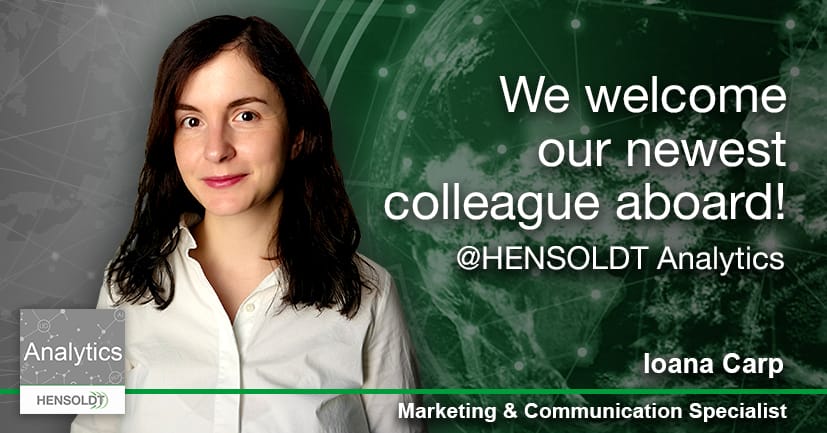 Ioana Carp Joins HENSOLDT Analytics team as the New Marketing and Communications Specialist