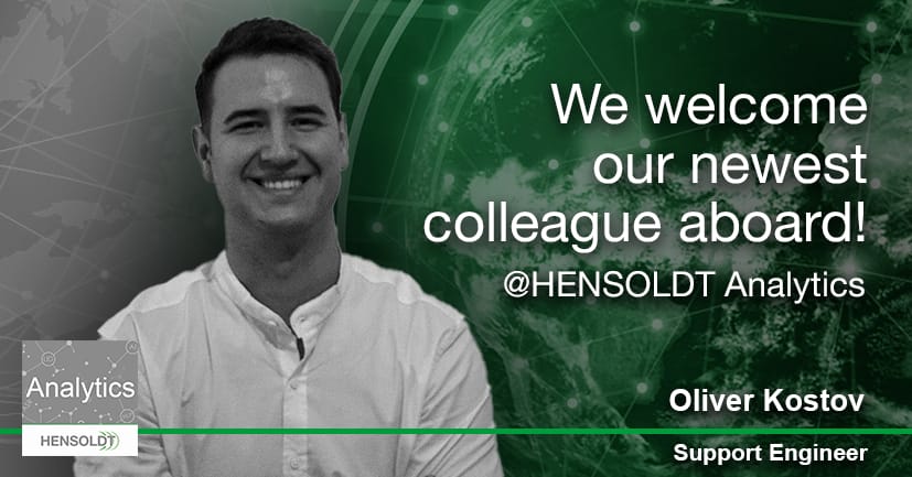 Read more about the article Oliver Kostov Joins the HENSOLDT Analytics Fulfilment Team