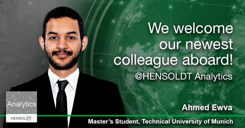 Read more about the article Ahmed Ewva Joins HENSOLDT Analytics’ Computer Vision Team to Complete His Master Thesis