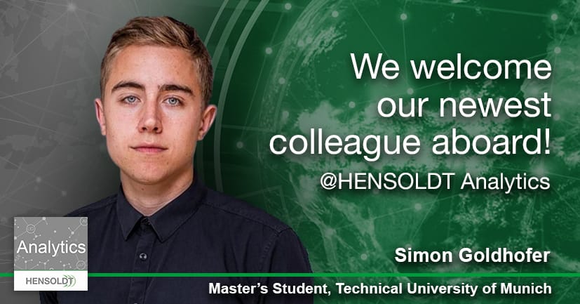 Read more about the article Simon Goldhofer Joins HENSOLDT Analytics’ Computer Vision Team in Munich
