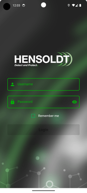 HENSOLDT app login